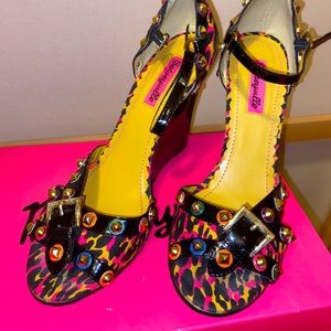 Betsy Johnson footwear Cheetah